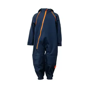 Salopeta softshell bleumarin baieti – combinizon copii impermeabil, rezistent la vant | YLIR_5000219000360_Pebebe