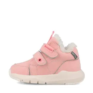 Ghete rezitente la apa, îmblănite, piele naturală, roz, Garvalin - 251350--E409FB -26-