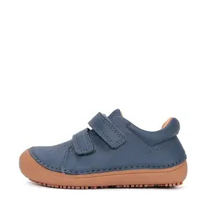 Pantofi barefoot D.D.Step, băieți, piele naturală, talpa flexibila, bleumarin_S063-61983M-26_Pebebe