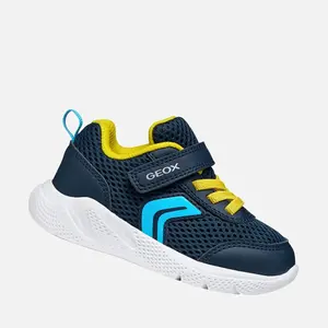 Pantofi sport Geox băieți, material textil, talpa flexibila, Sprintye, bleumarin_B454UC-01454-C0657-20_Pebebe
