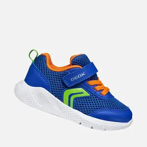 Pantofi sport Geox baieți, material textil, talpa flexibila, Sprintye, albastru_B454UC-01454-C0685-20_Pebebe