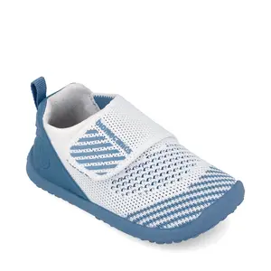 Papuci Barefoot Biomecanics Biohome Wider  Grădiniță și Casă - Albastru și Alb_262188-C834-20_Pebebe
