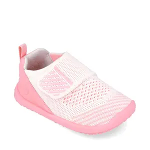 Papuci Barefoot Biomecanics Biohome Wider  Grădiniță și Casă - Roz și Alb_262188-F113-19_Pebebe