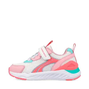 Adidași Biomecanics Bioevolution Runner pentru Copii &ndash; alb cu roz Velcro și șiret_262273-F113-25_Pebebe