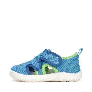 Pantofi barefoot baieti, material textil, uscare rapida, talpa flexibila, albastru, D.D Step_G093-61211L-31_Pebebe
