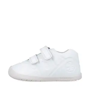 Pantofi copii, piele naturala, Biogateo Wider, Alb, Biomecanics_241160-E050-20_Pebebe