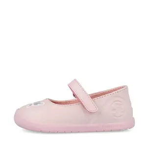 Pantofi fete Biomecanics, piele naturala, Wider, roz cu fluturas_262155-B779-21_Pebebe