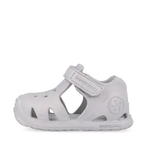 Sandale Biomecanics BioAqua pentru copii, primii pași, plajă și piscină, din cauciuc, bej_262290-C103-20_Pebebe