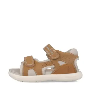 Sandale Biomecanics baieti, talpa flexibila, deschise la varf, maro_262235-B838-27_Pebebe