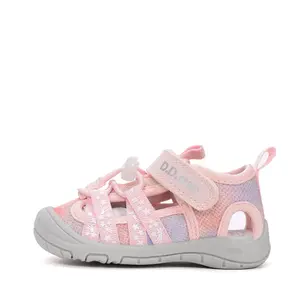 Sandale D.D Step fete cu uscare rapidă, material textil, roz_G065-61620AM-29_Pebebe