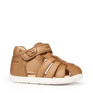 Sandale Geox, piele naturala, Macchia, Maro_B254VA-000CL-C6627-19_Pebebe
