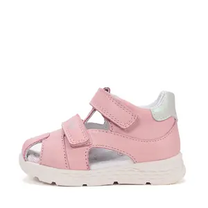 Sandale copii, cu supinatie, piele naturala, roz, Ponte20_DA05-6-1808B-23_Pebebe