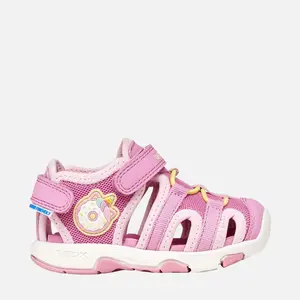 Sandale fete Geox, Multi, uscare rapidă, material textil, roz_B650DA-01450-C8F2M-20_Pebebe