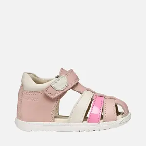 Sandale fete Geox, piele naturala, Macchia, roz_B254WB-085BC-C8WE8-18_Pebebe