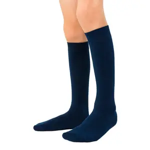 Sosete până la genunchi pentru fete, bleumarin, STEVEN_YI004072G_Pebebe