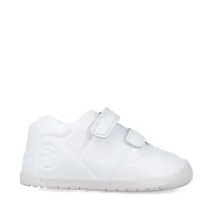 Pantofi copii, piele naturala, Biogateo Wider, Alb, Biomecanics_241160-E050-24_Pebebe
