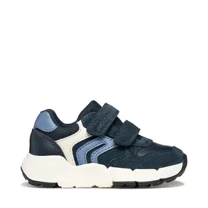 Pantofi Geox Baieti, piele naturala, brant antibacterian, Flexyper mini, bleumarin_B656GC-05422-C4250-20_Pebebe