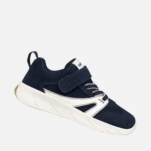 Pantofi Geox Barefoot, baieti, brant antibacterian, Foot Run, bleumarin_J66PDA-022BC-C4P1Z-24_Pebebe