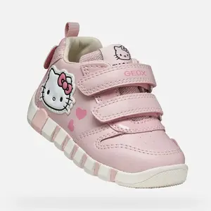 Pantofi Geox fete, Iupidoo Hello Kitty, Roz_B6658A-05402-C8004-20_Pebebe