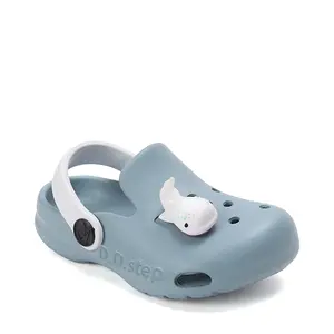 Papuci Cauciuc D.D Step gri petrol cu balena_J109-61142-22/23_Pebebe