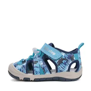 Sandale D.D Step baieti cu uscare rapidă, material textil, albastru_G065-61146-20_Pebebe
