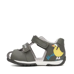 Sandale baieti, piele naturala, rata, khaki, D.D.Step_G111-61581-20_Pebebe