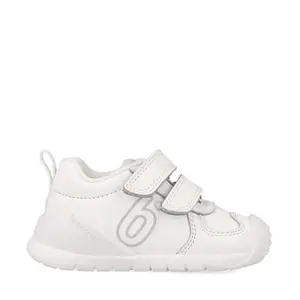 Pantofi Biomecanics pentru copii, sustinere calcai, protectie degete, alb_261136-C050-23_Pebebe
