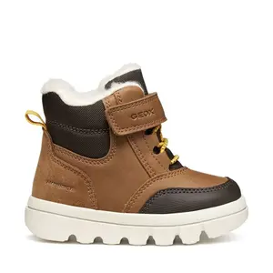 Ghete impermeabile Geox baieti, Amphibiox, WILLABOOM, captuseala blana sintetica, maro_B365BK-0ME22-C6654-21_Pebebe
