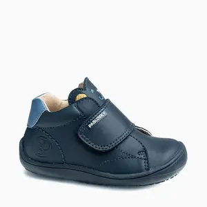 Pantofi primii pași baieti Pablosky, piele regenerată certificată, DUBAI, bleumarin_077020-19_Pebebe