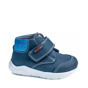	Ghete primii pași baieti Pablosky, piele naturala si alte materiale, Saturn, bleumarin_078524-21_Pebebe