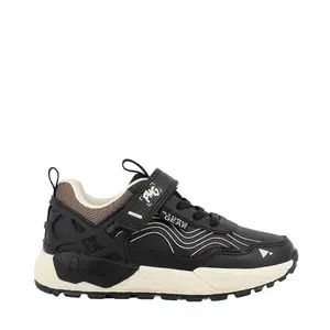 Pantofi Primigi baieti, Sneakers, material textil si alte materiale, negru_2456744-26_Pebebe