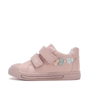 Pantofi copii cu supinatie, piele naturala, talpa ferma, roz deschis, Ponte20_DA03-6-2435A-22_Pebebe
