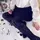 Dres bumbac crosetat cu funda, bleumarin, Condor- 2.530/1-3-480-Condor Dres bumbac crosetat cu funda, bleumarin, Condor- 2.530/1-3-480-Condor