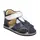 Sandale din piele naturala, priimii pasi, talpa flexibila, bleumarin alb- RO-101-1-22-By Pebebe Sandale din piele naturala, priimii pasi, talpa flexibila, bleumarin alb- RO-101-1-22-By Pebebe