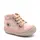 Pantofi Sonistreet, piele naturala si material textil, talpa flexibila, roz deschis, Kickers- 928061-10-131-25-Kickers Pantofi Sonistreet, piele naturala si material textil, talpa flexibila, roz deschis, Kickers- 928061-10-131-25-Kickers