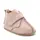 Ghete fete, barefoot, piele naturala, primii pasi, roz- RO-121-1-22-By Pebebe