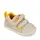 Pantofi Barefoot Biomecanics Wider Canvas cu Dublu Scai - Bej cu Accente Portocalii_262190-C891-21_Pebebe