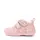 Pantofi D.D. Step fete, primii pasi, piele naturala, talpa flexibila, roz cu imprimeu flori_S015-61675A-20_Pebebe