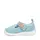 Pantofi de interior pentru copii, decupati, material textil, talpa flexibila, albastru, D.D Step_C086-61089-21_Pebebe
