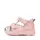 Sandale D.D. Step fete, piele naturala, roz cu imprimeu flori_G064-61994A-21_Pebebe