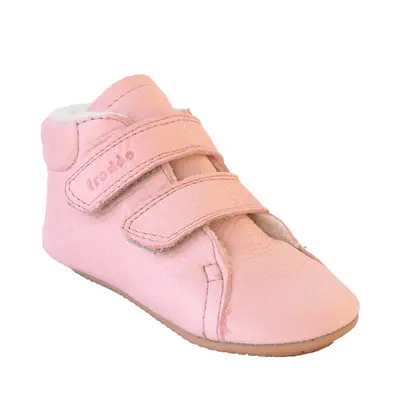 Ghete imblanite din piele cu blanita pentru copii, Froddo, roz- G1130013-1-18-Froddo-