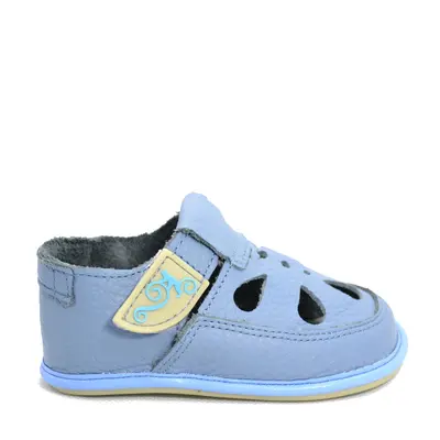 Sandale Barefoot copii Coco, Baby Blue, Magical Shoes- CO4BB-24-Magical Shoes-