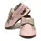 Sandale roz din piele moale cu fundita gri, decupate_PL002-roz-29_Pebebe