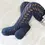 Dres bumbac, model lateral crosetat si perforatii, bleumarin, Condor_2.565/1-2-480_Pebebe
