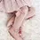 Dresuri copii bumbac crosetat cu funda, old rose, Condor_2.530/1-0-544_Pebebe