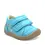 Pantofi din piele naturala, talpla flexibila, albastru, fluturi, Bar3foot_5907813974281_Pebebe