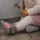 Cizme din piele naturala, talpa din piele antiderapanta, roz cu gri, PEARL, Liliputi_2006001043501_Pebebe