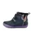 Ghete din piele naturala, bleumarin sidef, flori, D.D.Step_A050-339M-25_Pebebe
