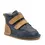 Ghete Barefoot, captuseala din blana, talpa felxibila, bleumarin_RO-114-1-17_Pebebe