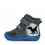Ghete Barefoot, piele naturala, captusite, bleumarin, dinozaur, D.D.Step_W070-327-20_Pebebe